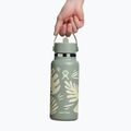 Bottiglia termica Hydro Flask Wide Flex Straw da 945 ml, con blusa/agave botanica 3