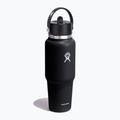 Bottiglia termica da viaggio Hydro Flask Wide Flex Straw 945 ml nero 2