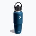 Bottiglia termica da viaggio Hydro Flask Wide Flex Straw 945 ml indaco 2