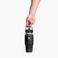 Borraccia termica Hydro Flask Wide Flex Travel 710 ml nera 3