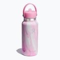 Hydro Flask Wide Flex Straw Cap Jelly 945 ml bottiglia termica rosa swirl 2