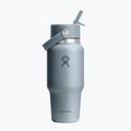 Borraccia termica Hydro Flask Wide Flex Straw Travel 621 ml shale grey
