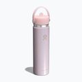 Borraccia termica Hydro Flask Wide Mouth with Flex Straw Cap 710 ml glimer pink 2