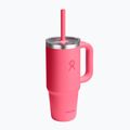 Tazza Hydro Flask Travel Tumbler Clear Lid 710 ml popstar pink 2