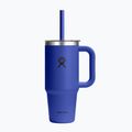 Tazza Hydro Flask Travel Tumbler Clear Lid 710 ml capri blue
