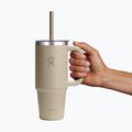 Tazza Hydro Flask Travel Tumbler Clear Lid 710 ml oat 5