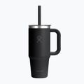 Tazza Hydro Flask Travel Tumbler Clear Lid 710 ml black