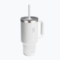 Borraccia termica Hydro Flask Travel Tumbler Clear Lid white 2