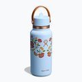 Borraccia termica Hydro Flask Wide Mouth with Flex Straw Cap 946 ml western light blue 2