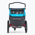 Rimorchio per biciclette Burley D'Lite X Double aqua 3
