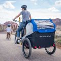 Rimorchio per biciclette Burley D'Lite X Double aqua 14