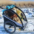 Rimorchio per biciclette Burley D'Lite X Double aqua 17