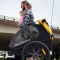 Burley Bee Rimorchio per biciclette doppio giallo 13