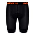 Boxer da ciclismo da uomo con fodera 100% Crux Liner nero