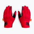 Guanti da ciclismo 100% Cognito rosso/nero 3