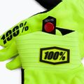 Guanti da ciclismo 100% Cognito giallo/nero 4