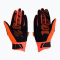 Guanti da ciclismo 100% Cognito arancione fluorescente/nero 2