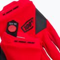 Guanti da ciclismo per bambini 100% Ridecamp Youth rosso 4