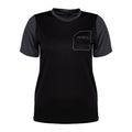 Maglia ciclismo bambino 100% Ridecamp Youth Jersey nero antracite