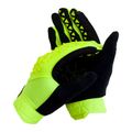 Guanti da ciclismo 100% Geomatic giallo fluorescente
