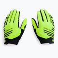 Guanti da ciclismo 100% R-Core giallo fluorescente 2