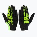 Guanti da ciclismo 100% Celium giallo fluorescente 2