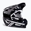 Casco bici 100% Trajecta Casco W Fidlock Integrale nero bianco