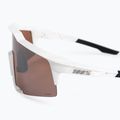 Occhiali da sole 100% Speedcraft con lenti a specchio bianco opaco/argento opaco 4