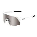 Occhiali da sole 100% lenti a specchio bianco opaco/argento opaco 6