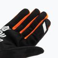 Guanti da ciclismo da uomo 100% Brisker arancio fluo/nero 4