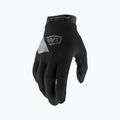 Guanti da bici 100% Ridecamp nero/corallo 6