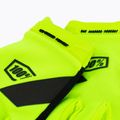 Guanti da ciclismo 100% Ridecamp giallo fluorescente 4