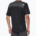 Maglia ciclismo da uomo 100% Airmatic nero/carbone 2