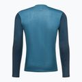 Manica lunga ciclismo uomo 100% Airmatic blu ardesia 4