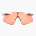 100% Occhiali da sole Hypercraft grigio pietra opaco/corallo iprico 2