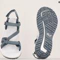 Sandali da trekking Jack Wolfskin Lakewood Ride grigio bluastro/rosa da donna 9