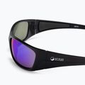 Occhiali da sole Ocean Bermuda nero opaco/blu reale 4