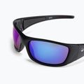 Occhiali da sole Ocean Bermuda nero opaco/blu reale 5