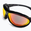 Occhiali da sole Ocean Sunglasses Tierra De Fuego nero opaco/rosso vivo 5
