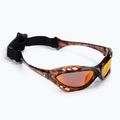 Occhiali da sole Ocean Cumbuco, marrone demi/rosso revo