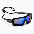 Occhiali da sole Ocean Sunglasses Chameleon nero opaco/blu reale/nero
