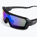 Occhiali da sole Ocean Sunglasses Chameleon nero opaco/blu reale/nero 5