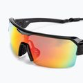 Occhiali da sole Ocean Sunglasses Race nero lucido/rosso revo 5