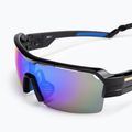 Occhiali da sole Ocean Race nero lucido/blu revo/blu 5
