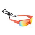 Occhiali da sole Ocean Race rosso opaco/rosso revo/rosso