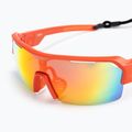 Occhiali da sole Ocean Race rosso opaco/rosso revo/rosso 5