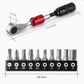 Chiave per bicicletta Rockbros 43210049001 Repair Tool 10in1 11