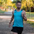 Canotta Joma Record II da uomo turchese/nero per la corsa 9
