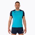 Maglia da corsa Joma Record II fluor turchese/navy da uomo 13