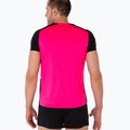 Maglia da corsa Joma Record II fluor rosa/nero da uomo 3
